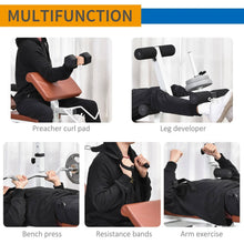 Load image into Gallery viewer, Preacher Curl And Chest Bench For Home