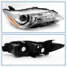 Load image into Gallery viewer, 2015-2017 Toyota Camry Projector Headlights, Chrome Housing Clear Lens Assembly, LE SE XLE XSE Pair, Direct OEM Fitment
