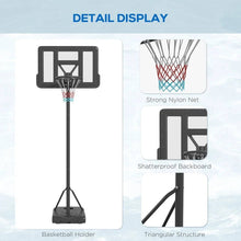Load image into Gallery viewer, Adjustable Portable Basketball Hoop