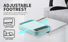 Load image into Gallery viewer, Ergonomic Gaming Chair With Footrest