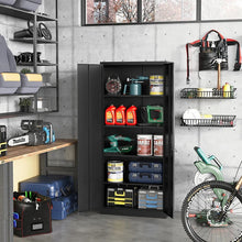 Load image into Gallery viewer, Metal Storage Cabinet with Long Handle, 71 Garage Storage Cabinet with Lock