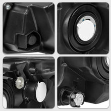 Load image into Gallery viewer, 2016-2021 Honda Civic Black Projector Headlights, Integrated LED Daytime Running Lights, Complete LH & RH Assembly Pair
