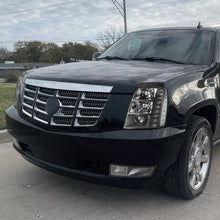 Load image into Gallery viewer, 2007-2014 Cadillac Escalade HID Headlights, Black Housing Clear Lens Projector Assembly, ESV EXT Pair, Direct OEM Fitment