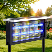 Load image into Gallery viewer, Outdoor Solar Bug Zapper, Powerful Waterproof Mosquito Killer for Patios, Gardens & Backyards