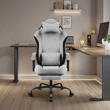 Load image into Gallery viewer, Ergonomic Gaming Chair With Footrest