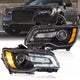 2011-2023 Chrysler 300 LED DRL Projector Headlights, High Performance LH&RH Headlamp Pair, Direct OEM Replacement with Bulbs