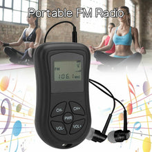 Load image into Gallery viewer, Portable Mini Pocket Radio AM/FM