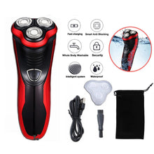 Load image into Gallery viewer, Men's Razor Rotary Waterproof Electric Shaver