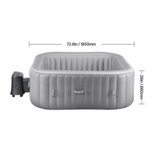 Load image into Gallery viewer, 6 Person Portable Inflatable Hot Tub Spa
