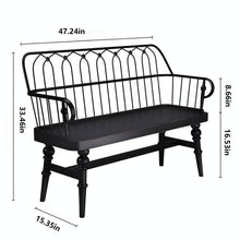 Load image into Gallery viewer, Farmhouse Entryway Bench