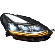 Load image into Gallery viewer, 2021-2023 Tesla Model 3 LED Matrix Headlights - Projector Lens Assembly, Left Driver & Right Passenger Side Pair, Direct OEM Replacement