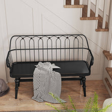 Load image into Gallery viewer, Farmhouse Entryway Bench