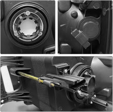 Load image into Gallery viewer, 2002-2005 Dodge Ram 1500 2500 3500 Chrome Headlights, Amber Corner Crystal Clear Lens Assembly, Left & Right Side Pair, Direct OEM Fit