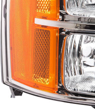 Load image into Gallery viewer, 2007-2013 GMC Sierra 1500 2500HD 3500HD Headlights, Chrome Clear Lens Assembly, Left & Right Side Pair, Direct OEM Fit