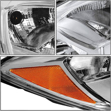 Load image into Gallery viewer, 2014-2016 Ford Subaru Forester Halogen Chrome Headlights, Crystal Clear Lens Assembly, Left & Right Side Pair, Direct OEM Fit