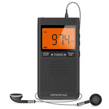 Load image into Gallery viewer, Portable Pocket Radios AM FM