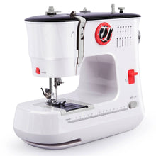 Load image into Gallery viewer, Electric Portable Sewing Machine for Beginners, 12 Built in Stitches with Extension Table