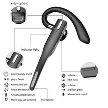 Load image into Gallery viewer, Truck Driver Headset Bluetooth with Microphone