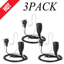 Load image into Gallery viewer, 3 PCS Walkie Talkie Earpiece With Mic