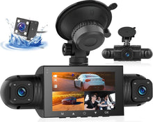 Load image into Gallery viewer, 360° Front and Rear Dash Cam HD 1080P Car Camera
