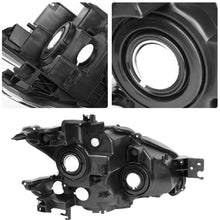 Load image into Gallery viewer, 2009-2014 Nissan Maxima Black Housing Headlights, Halogen Amber Corner Lens Assembly, Left & Right Side Pair, Direct OEM Fit