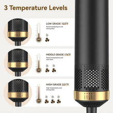 Load image into Gallery viewer, 5 in 1 Blow Dryer Brush with Negative Ion, Hot Air Styler & Curling Wrap
