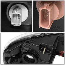 Load image into Gallery viewer, 2004-2008 Ford F-150 & 2006-2008 Lincoln Mark LT Black Housing Headlights, Halogen Stealth Crystal Clear Lens Assembly, Left & Right Side Pair, Direct OEM Fit