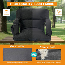 Load image into Gallery viewer, Heated Stadium Seat with Back Support