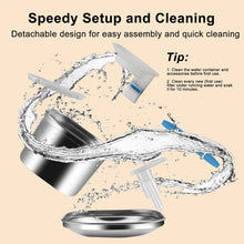 Load image into Gallery viewer, 2.2L Stainless Steel Cat Water Fountain - Quiet, Filtered, Easy Clean