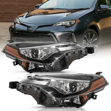 Load image into Gallery viewer, 2017-2019 Toyota Corolla (L, LE, LE Eco) Factory Style Headlights, Complete Pair (Left + Right)
