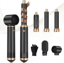 Load image into Gallery viewer, 5 in 1 Blow Dryer Brush with Negative Ion, Hot Air Styler & Curling Wrap