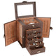 6 Layer Large Leather Jewelry Box