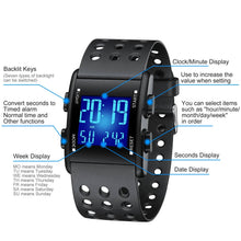 Load image into Gallery viewer, Men's Digital Sports Watch