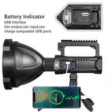 Load image into Gallery viewer, Super Bright LED Searchlight Handheld Flashlight