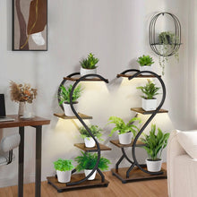 Load image into Gallery viewer, Indoor Plant Stands for Multiple Plants with Lights