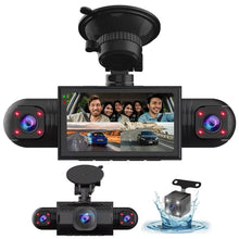Load image into Gallery viewer, 360° Front and Rear Dash Cam HD 1080P Car Camera