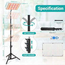 Load image into Gallery viewer, LED Grow Light with Stand for Indoor Plants