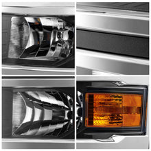 Load image into Gallery viewer, 2014-2015 Chevy Silverado 1500 Chrome Headlights, Crystal Clear Lens Assembly, Left & Right Side Pair, Direct OEM Fit