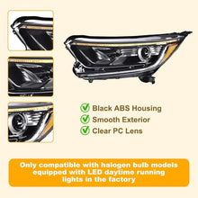 Load image into Gallery viewer, 2017-2022 Honda CR V LX EX EXL Halogen Headlights, LED DRL Signature Assembly, Left & Right Side Pair, Direct OEM Fit