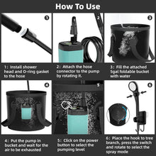 Load image into Gallery viewer, Portable Camping Shower