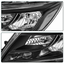 Load image into Gallery viewer, 2013 to 2016 Nissan Pathfinder Black Projector Headlights, Left & Right Side Pair, Direct OEM Fit Replacement