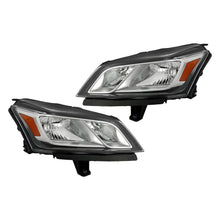 Load image into Gallery viewer, 2013 to 2017 Chevrolet Traverse Halogen Headlights, Crystal Clear Lens Chrome Housing, Left Driver & Right Passenger Side Pair, Direct OEM Fit