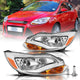2012-2014 Ford Focus Factory Style Headlights, Complete Pair (Left + Right)
