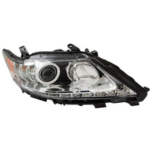 Load image into Gallery viewer, 2013 to 2015 Lexus ES300h & ES350 HID Headlights, Chrome Housing Clear Lens, Left Driver & Right Passenger Side Pair, Direct OEM Fit