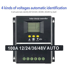 Load image into Gallery viewer, 400w Solar Charge Controllers MPPT 12v/24v/36v/48v