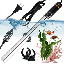 Load image into Gallery viewer, 500W LCD Digital Aquarium Heater, Submersible Fish Tank Thermostat with Safety Protection