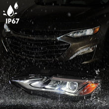 Load image into Gallery viewer, 2019-2021 Chevy Malibu Halogen Headlights, Crystal Clear Lens Assembly with Bulbs, Left & Right Side Pair, Direct OEM Fit