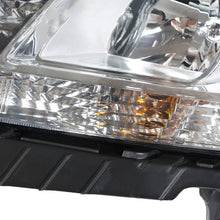 Load image into Gallery viewer, 2013 to 2015 Chevrolet Malibu Halogen Headlights, Chrome Housing Clear Projector Lens Assembly, Left Driver & Right Passenger Side Pair, Direct OEM Fit