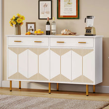 Load image into Gallery viewer, Sideboard Buffet Kitchen Cabinet with 2 Drawer