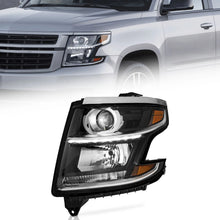 Load image into Gallery viewer, 2015-2020 Chevy Tahoe & Suburban Headlights, Factory Style Crystal Clear Lens Assembly, Left Side (Driver), Direct OEM Fit